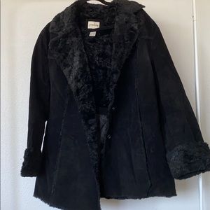 Black coat